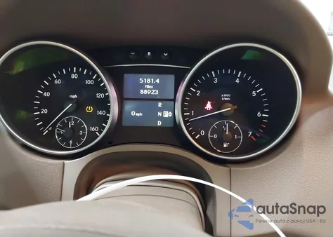 2009 Mercedes-Benz Ml 350 4Matic из США, поврежденный, VIN 4JGBB86E99A449362